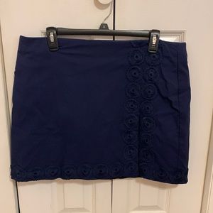 Crown and Ivy Navy skort size 14
